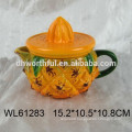 High quality ceramic pineapple butter plate